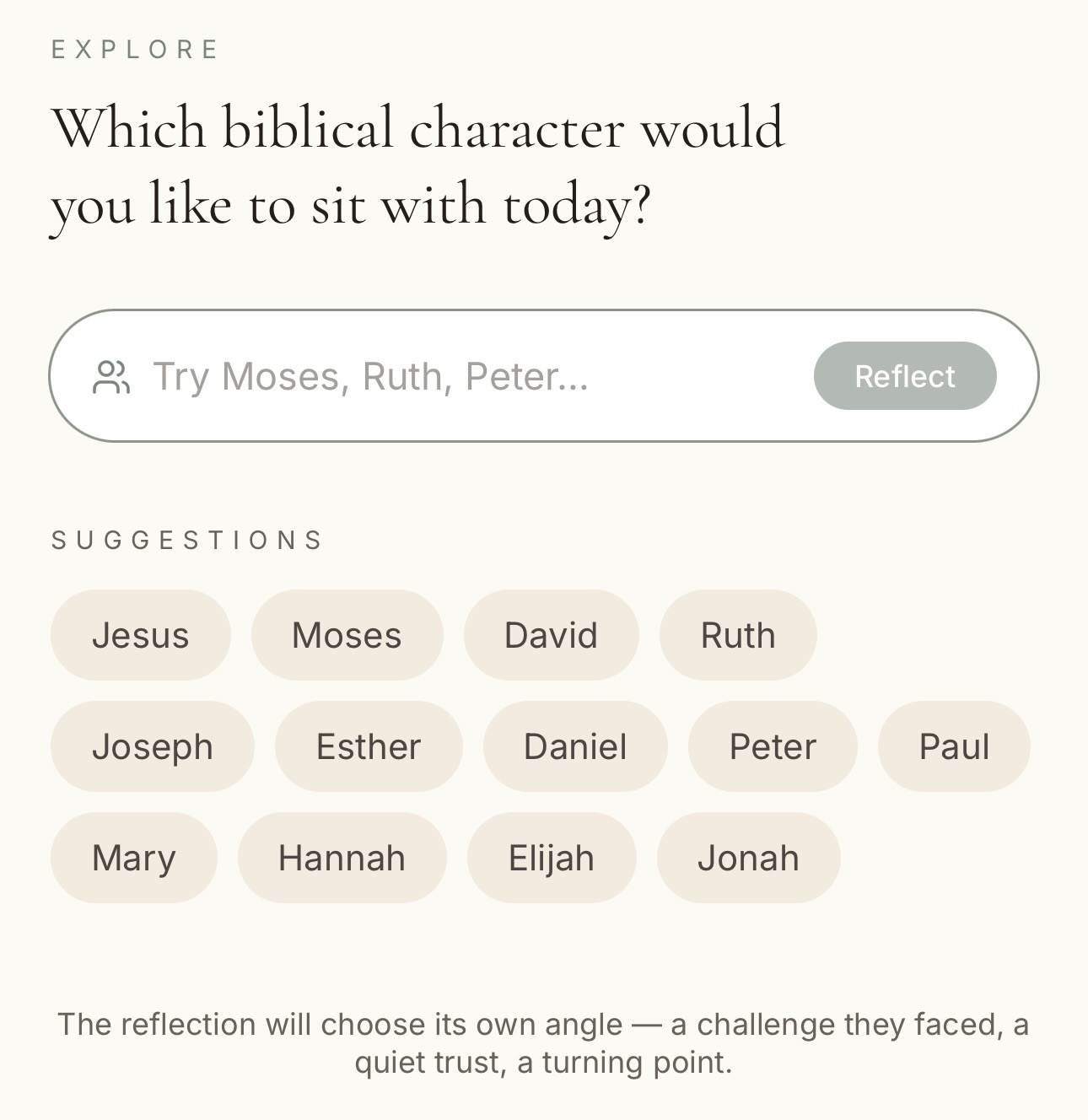 Choose who to sit with